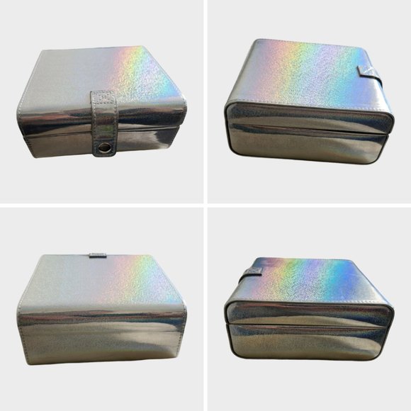 Iridescent Glam Pouches and Jewelry Box Set - 3 pcs - Picture 9 of 13